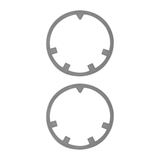 OEM Quicksilver Keyed Bearing Carrier Washer for MerCruiser MC-I & TRS – 79447 — pack of 2