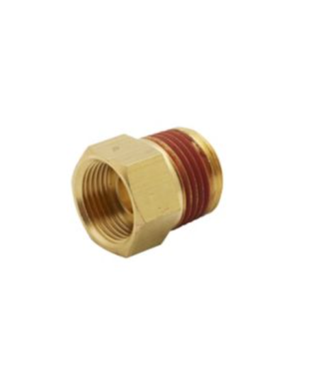 OEM Quicksilver MerCruiser Remote Oil Filter Connector, 1/2-Inch NPTF – 805563 — product photograph