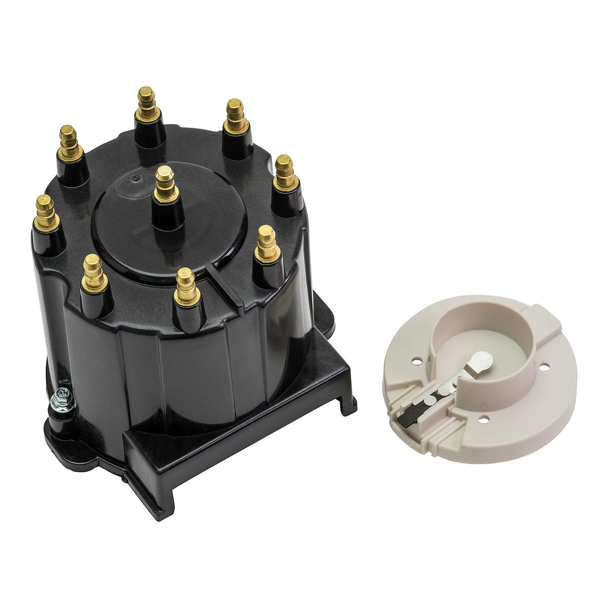 Quicksilver 808483Q2 Distributor Cap and Rotor Kit for MerCruiser GM V8 Delco HEI — manufacturer product photo