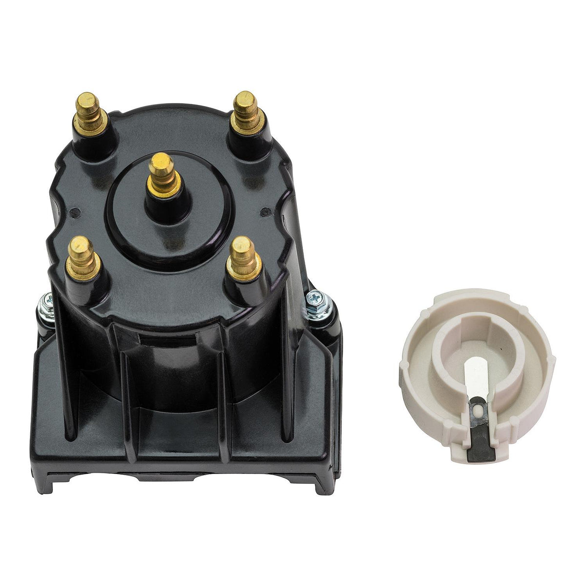 Quicksilver 811635Q2 Distributor Cap and Rotor Kit for MerCruiser GM 4-Cylinder Delco EST — manufacturer product photo