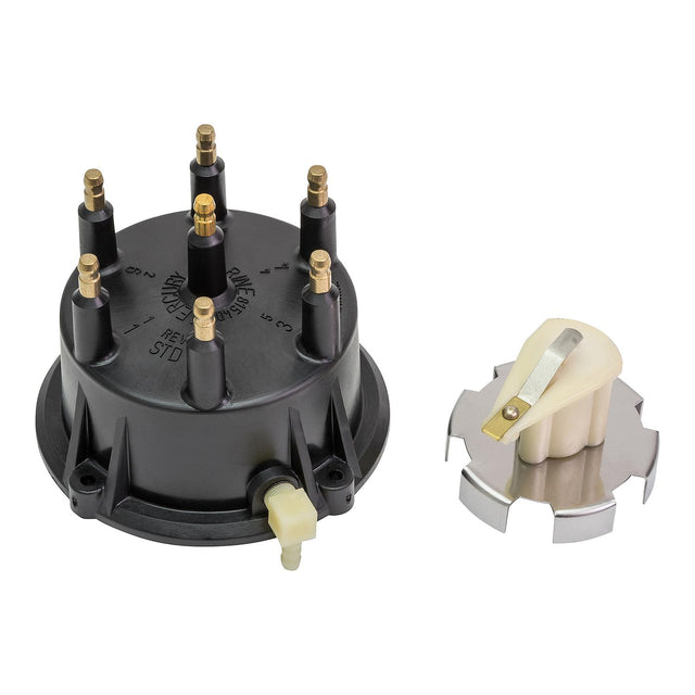 Quicksilver 815407Q5 Distributor Cap and Rotor Kit for MerCruiser GM V6 Thunderbolt IV/V — manufacturer product photo