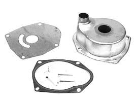 OEM Quicksilver 817275A2 Upper Water Pump Housing for Mercury FourStroke and Verado — manufacturer catalog product photo