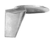 OEM Mercury 822157T2 Zinc Trim Tab Anode for Mercury & Mariner — manufacturer catalog product photo