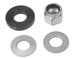 OEM Quicksilver 840383A2 1.25-Inch HD Propeller Nut and Washer Kit for Mercury & MerCruiser — manufacturer catalog product photo