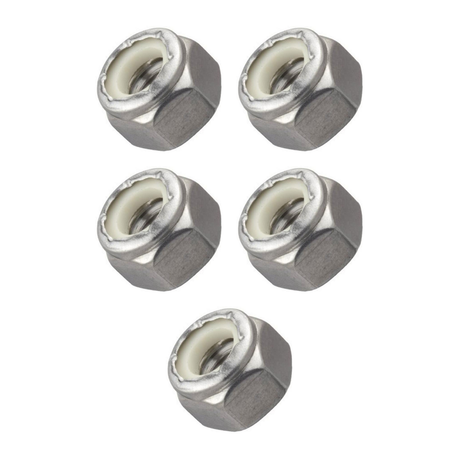 OEM Quicksilver 7/16-20 Sterndrive Mounting Nut for MerCruiser Bravo – 859116 — pack of 5