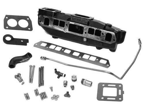 OEM Quicksilver Exhaust Manifold Kit for MerCruiser 120/140 – 860235A04 — product photograph