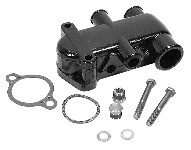 OEM Quicksilver 860256A4 Thermostat Housing for MerCruiser V6/V8 Bravo & Inboard