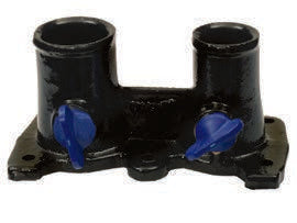 OEM Quicksilver 862776A01 Seawater Pump Rear Cover for MerCruiser Small-Block — manufacturer catalog product photo