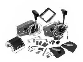 OEM Quicksilver 88688A22 Commander Dual Console Control with Trim, 4-Foot Harness for Mercury / Mariner / Force — manufacturer catalog product photo