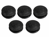 OEM Quicksilver 8M0214985 solid PVS vent plugs — pack of five