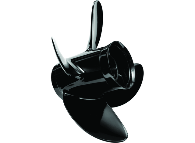 OEM Quicksilver 8M0055531 Nemesis 14 x 12 RH 4-Blade Propeller for Mercury / MerCruiser