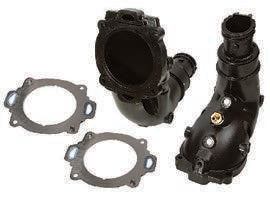 OEM Quicksilver 8M0057575 MerCruiser 4-Inch Exhaust Elbow Riser Kit for 8.2L EC — manufacturer catalog product photo
