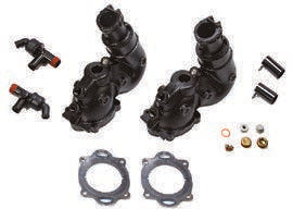 OEM Quicksilver 8M0153486 6-Inch Exhaust Riser Kit for MerCruiser V6/V8 EC — manufacturer catalog product photo