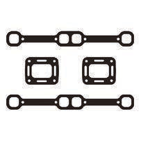 OEM Quicksilver 8M0162515 Exhaust Manifold Gasket Kit for Crusader GM Small Block — manufacturer catalog product photo