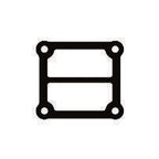 OEM Quicksilver 8M0162535 Front Exhaust End-Cap Gasket for OMC GM 2.5L / 3.0L — manufacturer catalog product photo