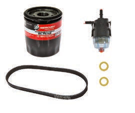 OEM Mercury 8M0172447 450R 100-Hour Maintenance Kit for Mercury Racing 450R — manufacturer catalog product photo