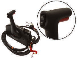 OEM Quicksilver 8M0178536 Gen I Side-Mount Trim Control, 14-Pin, 15-Foot Harness for Mercury FourStroke — manufacturer catalog product photo