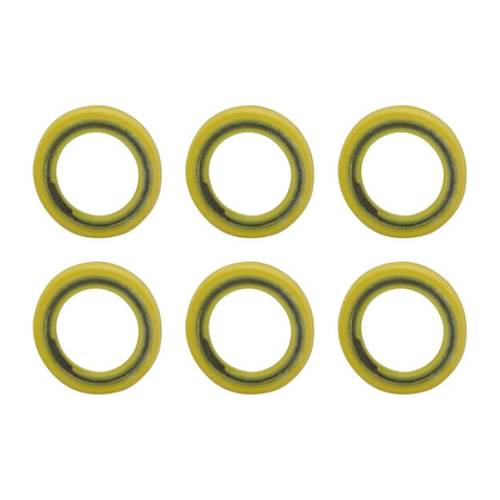 OEM Quicksilver 8M0204693 Gearcase Drain/Fill Screw Seal for Mercury/Mariner & MerCruiser — pack of 6