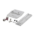 OEM Quicksilver 8M0205954 aluminum anode kit with mounting hardware for Mercury V6 and V8 CMS outboards