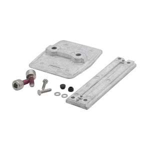 OEM Quicksilver 8M0205954 aluminum anode kit with mounting hardware for Mercury V6 and V8 CMS outboards