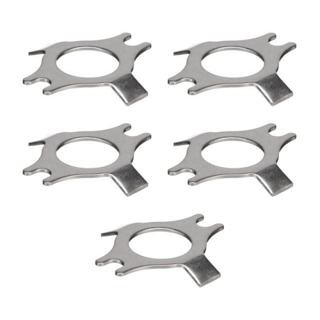 OEM Quicksilver 8M0214942 Rubber-Hub Propeller Tab Washer for Mercury/Mariner & Force — pack of 5