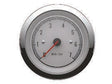 OEM Quicksilver 8M6020074 7,000-RPM Tachometer for Mercury/MerCruiser — White/Chrome — manufacturer catalog product photo