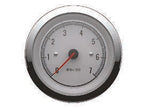 OEM Quicksilver 8M6020074 7,000-RPM Tachometer for Mercury/MerCruiser — White/Chrome — manufacturer catalog product photo