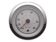 OEM Quicksilver 8M6020076 65-MPH Speedometer for Mercury/MerCruiser — White/Chrome — manufacturer catalog product photo