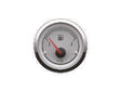 OEM Quicksilver 8M6020077 Analog Fuel Level Gauge — White/Chrome for Mercury/MerCruiser Instrument Systems — manufacturer catalog product photo