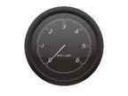 OEM Quicksilver 8M6020097 6,000-RPM Tachometer for Mercury/MerCruiser — Black/Matte Black — manufacturer catalog product photo