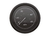 OEM Quicksilver 8M6020099 45-MPH Speedometer for Mercury/MerCruiser — Black/Matte Black — manufacturer catalog product photo