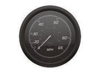 OEM Quicksilver 8M6020100 65-MPH Speedometer for Mercury/MerCruiser — Black/Matte Black — manufacturer catalog product photo