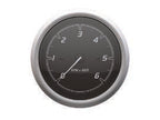 OEM Quicksilver 8M6020109 6,000-RPM Tachometer for Mercury/MerCruiser — Black/Brushed Stainless — manufacturer catalog product photo