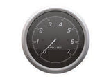 OEM Quicksilver 8M6020110 7,000-RPM Tachometer for Mercury/MerCruiser — Black/Brushed Stainless — manufacturer catalog product photo