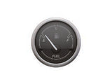 OEM Quicksilver 8M6020113 Analog Fuel Level Gauge — Black/Brushed Stainless for Mercury/MerCruiser Instrument Systems — manufacturer catalog product photo