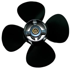 Quicksilver QA2178R Black Diamond 10 x 5 right-hand four-blade propeller