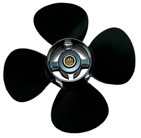 Quicksilver QA2178R Black Diamond 10 x 5 right-hand four-blade propeller
