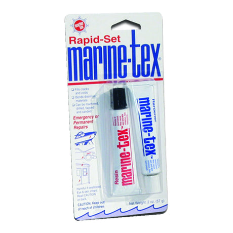Marine-Tex RM320C Rapid-Set Gray 2 oz epoxy repair kit