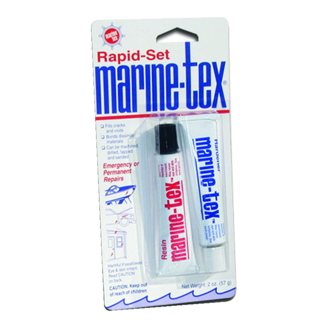 Marine-Tex RM320C Rapid-Set Gray 2 oz epoxy repair kit
