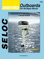 Seloc Johnson/Evinrude Outboard Repair Manual for 1971 - 1989