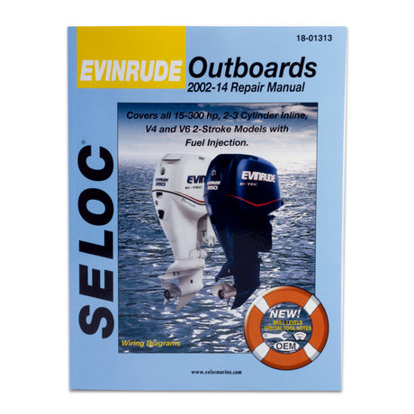 Seloc Evinrude Outboard Repair Manual for 2002 - 2014