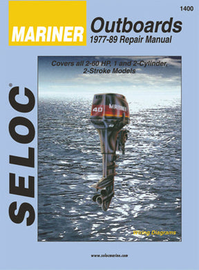 Seloc Mariner Outboard Repair Manual for 1977 - 1989