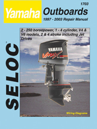 Seloc Yamaha Outboard Repair Manual for 1997 - 2009