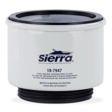 Sierra 18-7947 10 Micron Spin-On Fuel Water Separator Filter