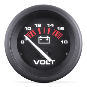 Voltmeter, Amega 2", 8-18 VDC