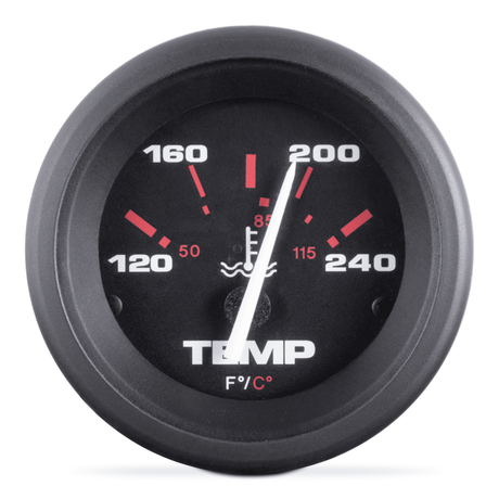 Water Temperature Gauge, Amega 2" I/O-IB
