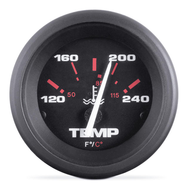 Water Temperature Gauge, Amega 2" I/O-IB