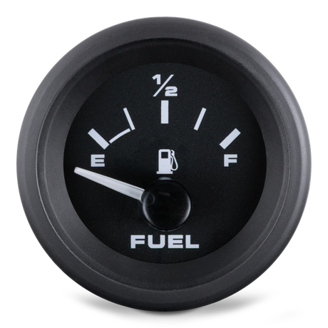 Sierra Black Premier Pro Series Fuel Gauge - 62718P