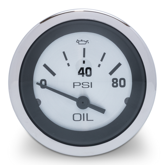 Sierra Sterling Series Oil Pressure Gauge - 63479P