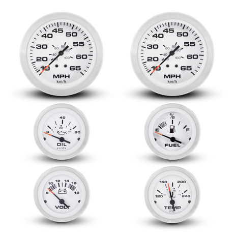 Sierra Lido Pro Series 6 Gauge Set - 67653P